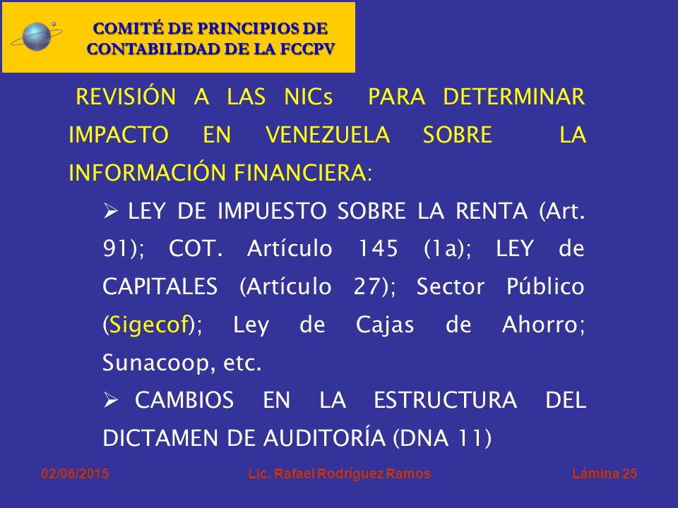 CAMBIOS EN LA ESTRUCTURA DEL DICTAMEN DE AUDITORÍA (DNA 11)