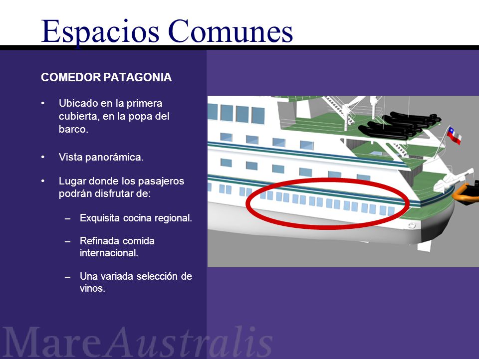 Espacios Comunes COMEDOR PATAGONIA