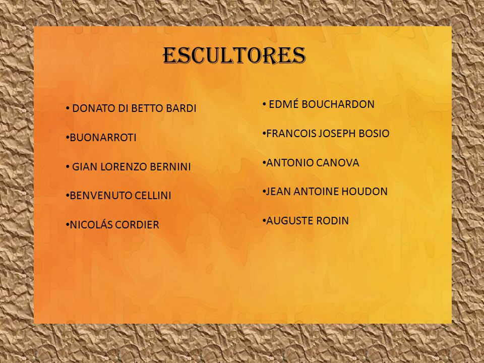ESCULTORES EDMÉ BOUCHARDON DONATO DI BETTO BARDI FRANCOIS JOSEPH BOSIO