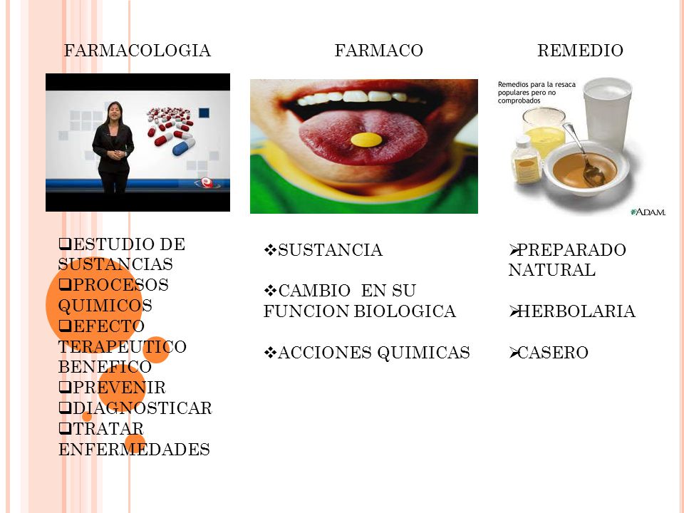 FARMACOLOGIA FARMACO. REMEDIO. ESTUDIO DE SUSTANCIAS. PROCESOS QUIMICOS. EFECTO TERAPEUTICO BENEFICO.