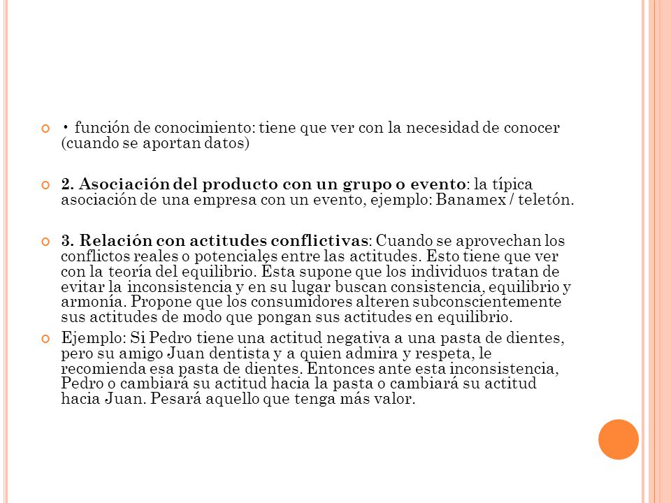 • función de conocimiento: tiene que ver con la necesidad de conocer (cuando se aportan datos)