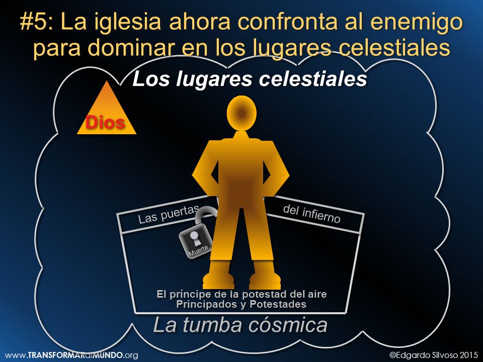 #5: La iglesia ahora confronta al enemigo para dominar en los lugares celestiales