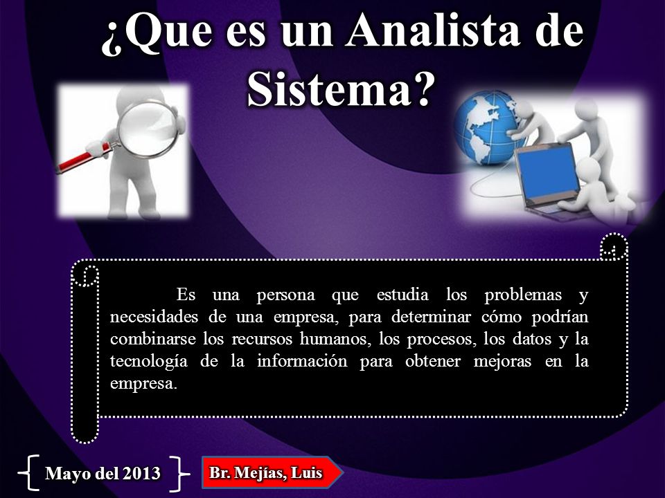 ¿Que es un Analista de Sistema