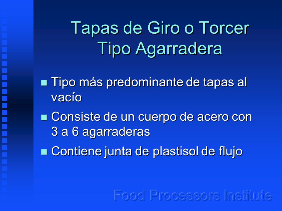 Tapas de Giro o Torcer Tipo Agarradera