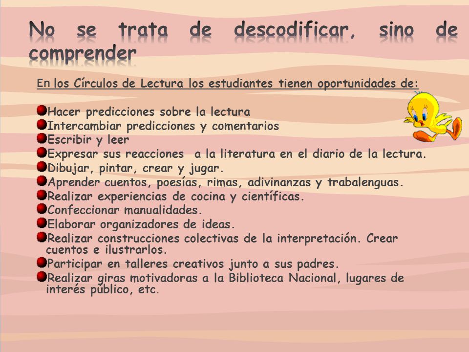 No se trata de descodificar, sino de comprender