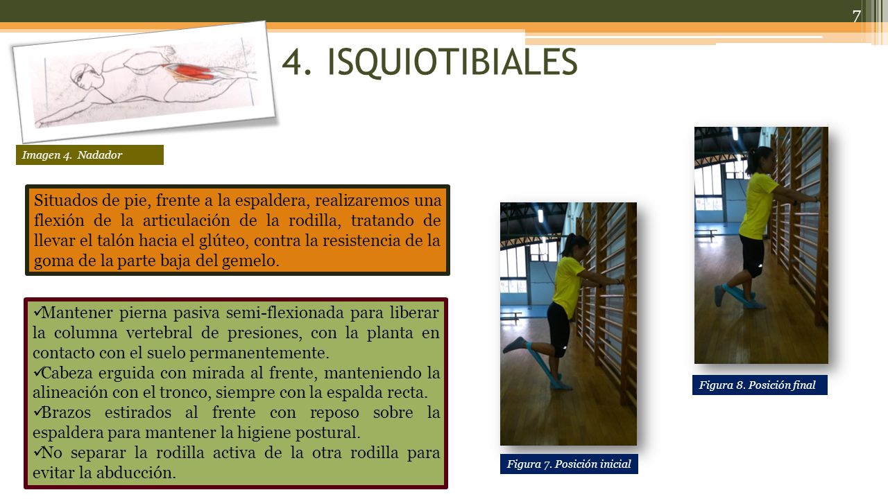 4. ISQUIOTIBIALES Imagen 4. Nadador.