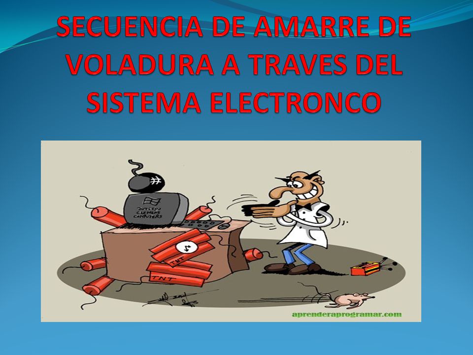 SECUENCIA DE AMARRE DE VOLADURA A TRAVES DEL SISTEMA ELECTRONCO