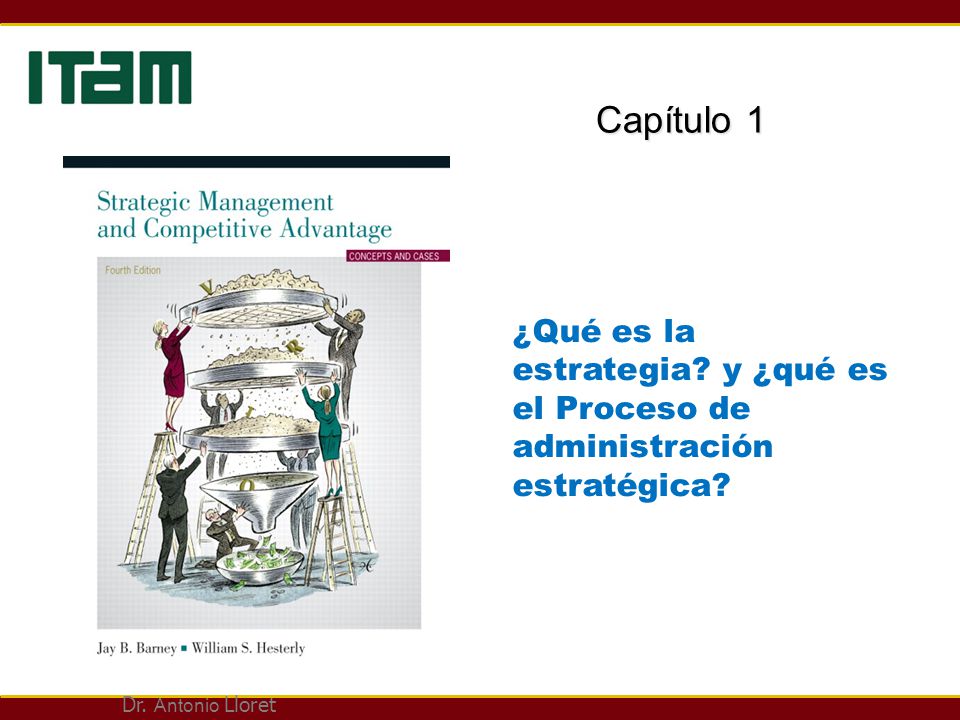 Capítulo 1 ¿Qué es la estrategia. y ¿qué es el Proceso de administración estratégica.