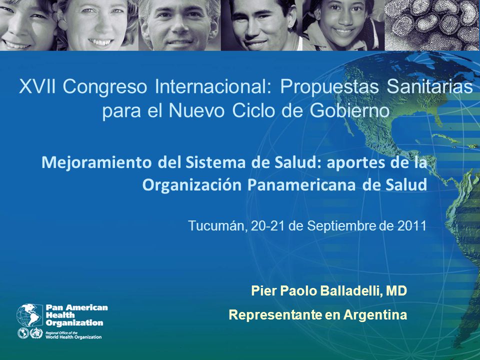 XVII Congreso Internacional: Propuestas Sanitarias para el Nuevo Ciclo de Gobierno