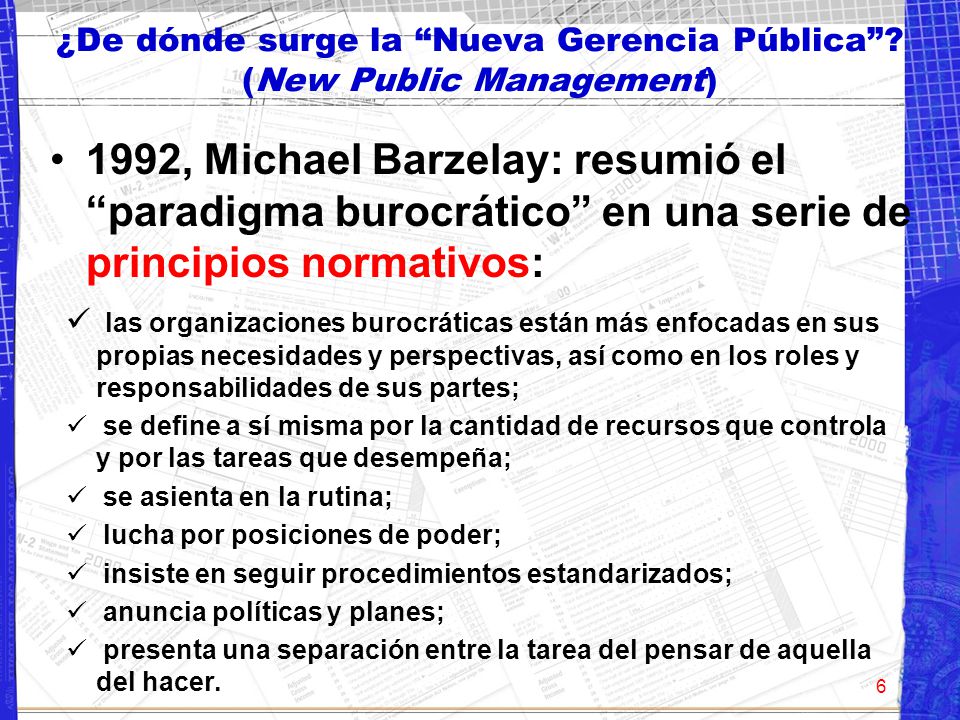 ¿De dónde surge la Nueva Gerencia Pública (New Public Management)
