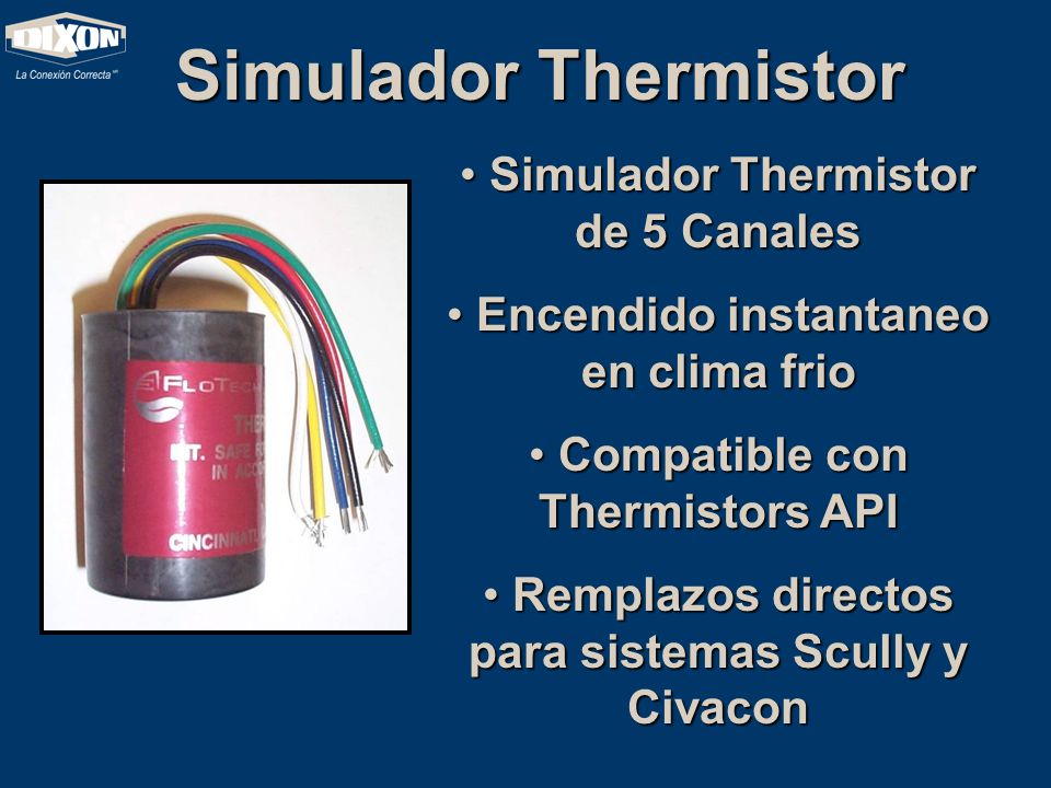 Simulador Thermistor Simulador Thermistor de 5 Canales