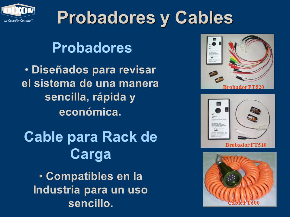 Probadores y Cables Probadores Cable para Rack de Carga
