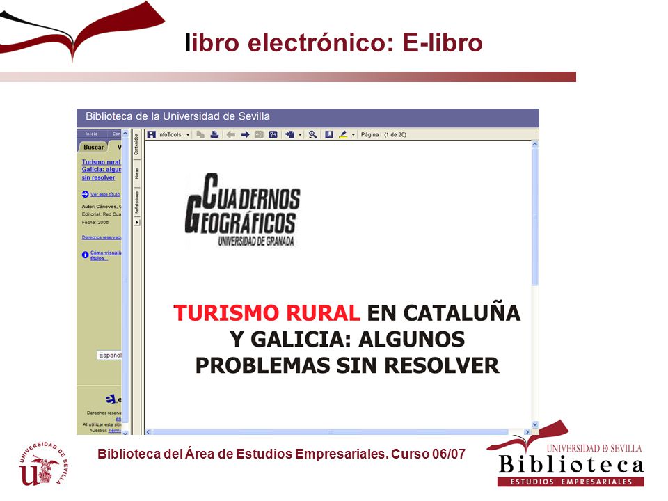 libro electrónico: E-libro