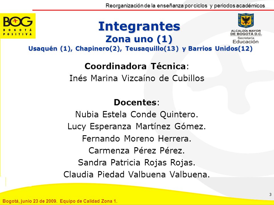 Colegios acompañados Reorganización de la enseñanza por ciclos y periodos académicos.