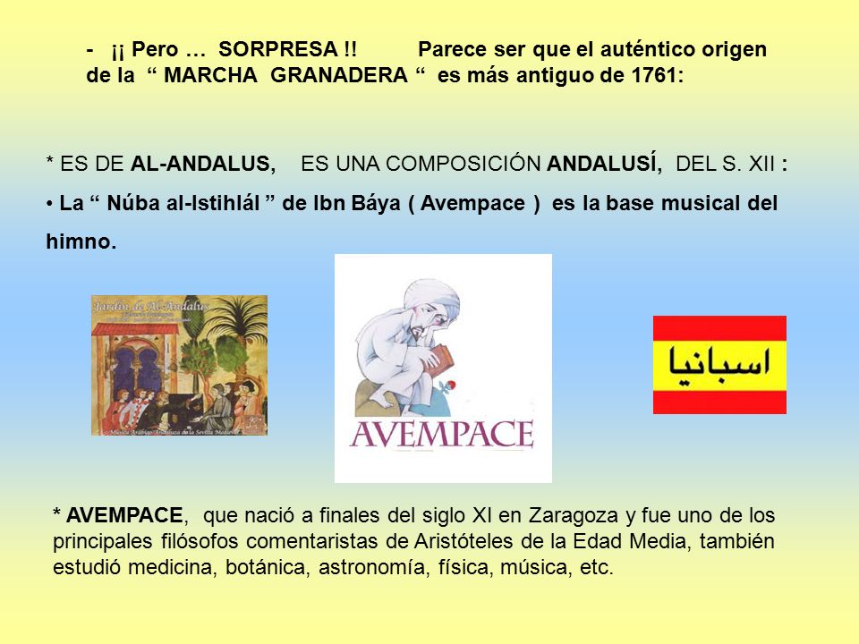 - ¡¡ Pero … SORPRESA !! Parece ser que el auténtico origen de la MARCHA GRANADERA es más antiguo de 1761: