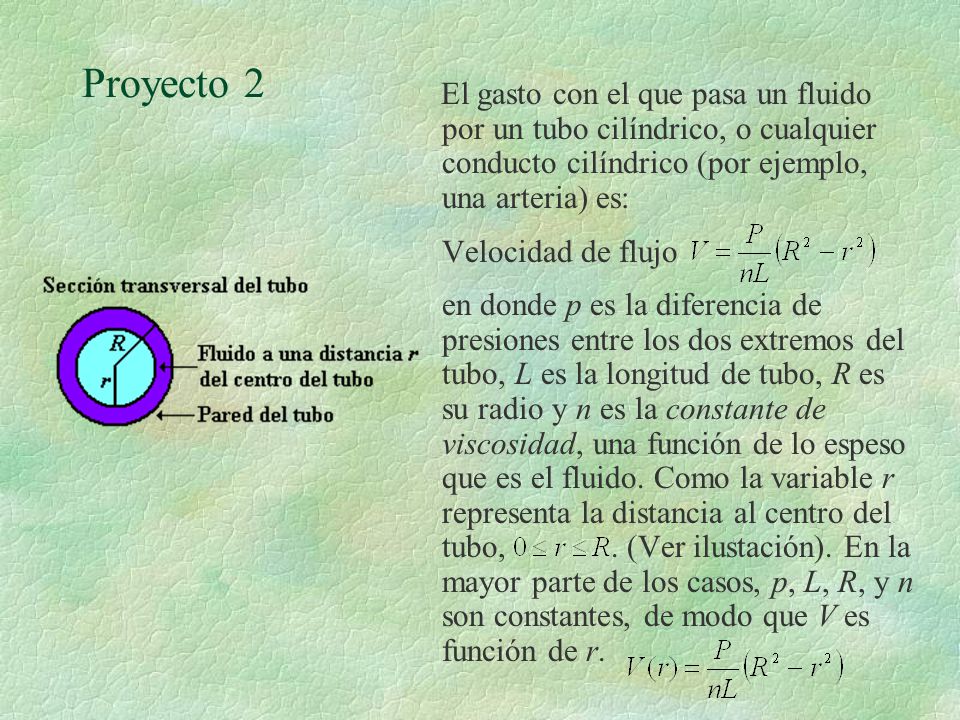 Proyecto 2 Velocidad de flujo