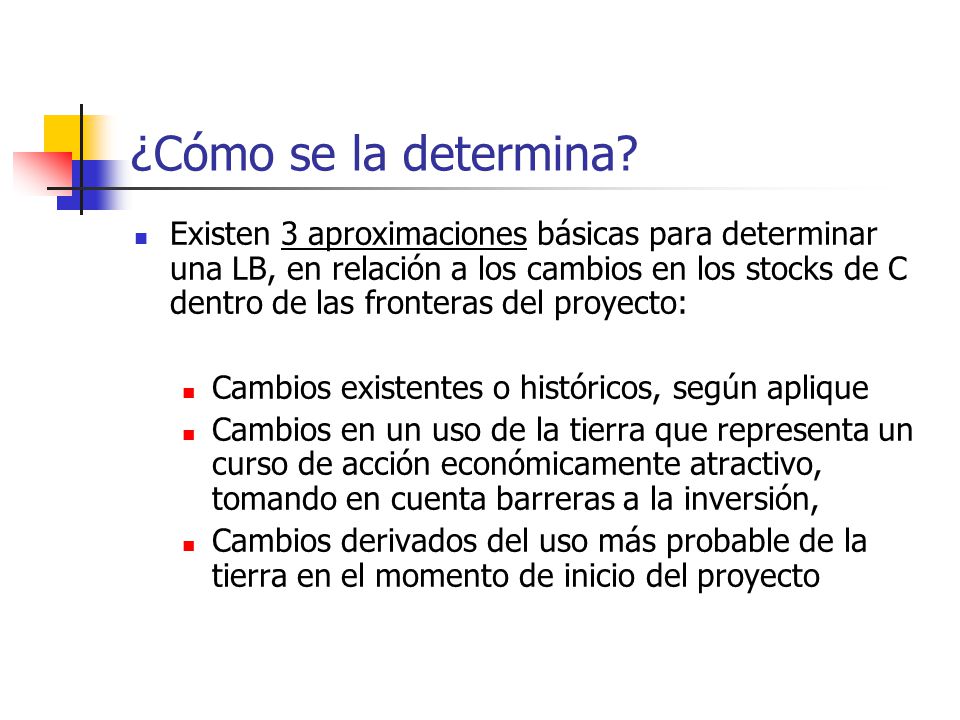 ¿Cómo se la determina