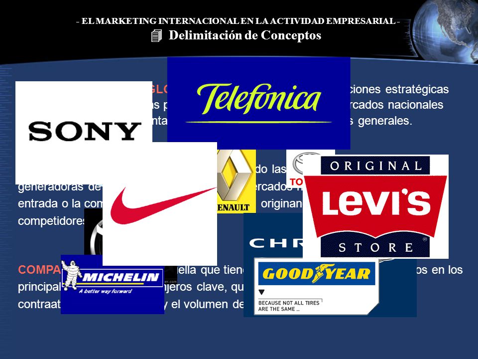 - EL MARKETING INTERNACIONAL EN LA ACTIVIDAD EMPRESARIAL -