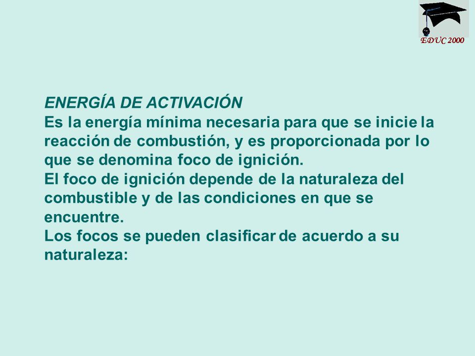 Los focos se pueden clasificar de acuerdo a su naturaleza: