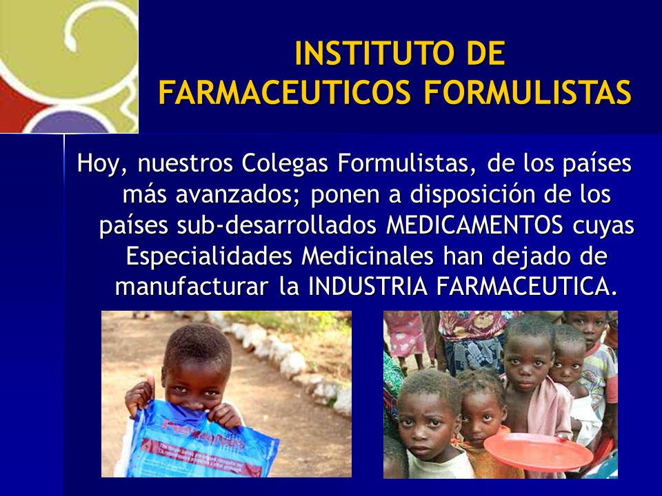 INSTITUTO DE FARMACEUTICOS FORMULISTAS