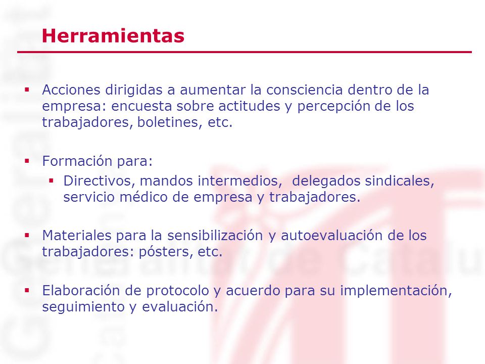 Herramientas