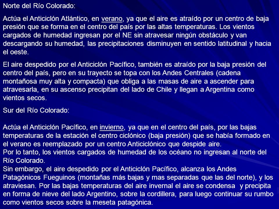 Norte del Río Colorado:
