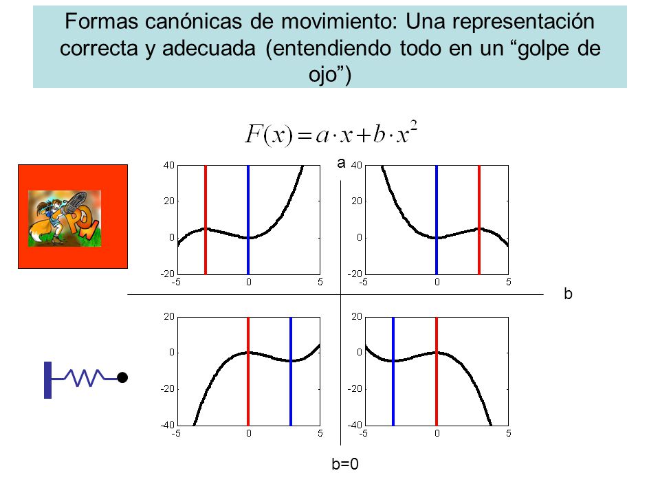 Formas canónicas de movimiento: Una representación correcta y adecuada (entendiendo todo en un golpe de ojo )