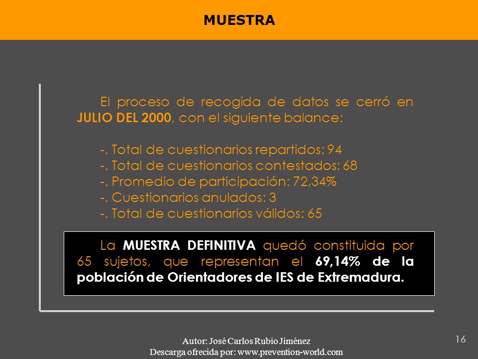 -. Total de cuestionarios repartidos: 94