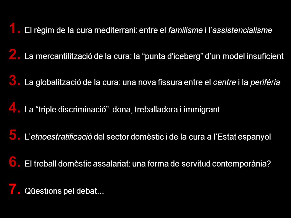 4. La triple discriminació : dona, treballadora i immigrant
