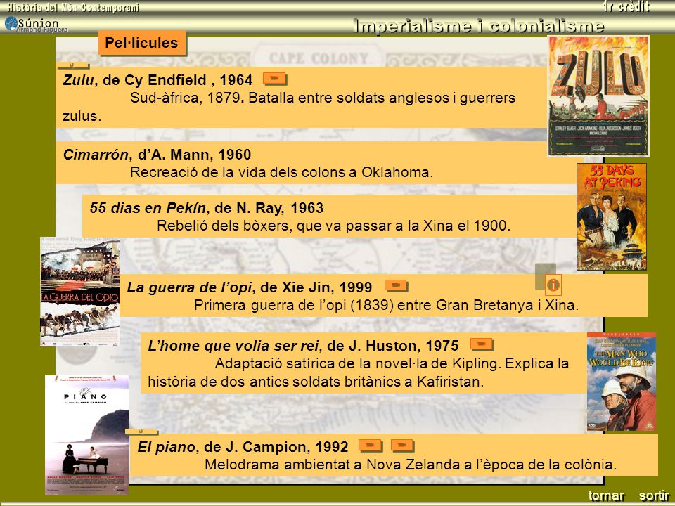 Pel·lícules Zulu, de Cy Endfield , Sud-àfrica, Batalla entre soldats anglesos i guerrers zulus.