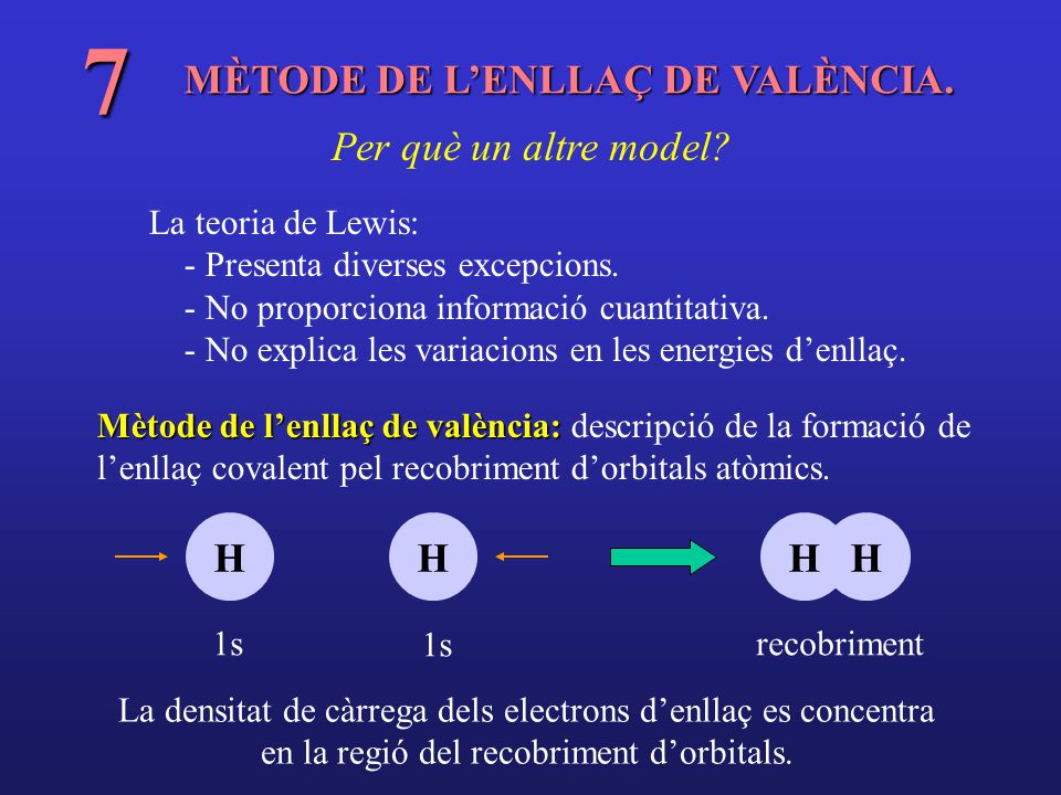 7 MÈTODE DE L’ENLLAÇ DE VALÈNCIA. Per què un altre model H