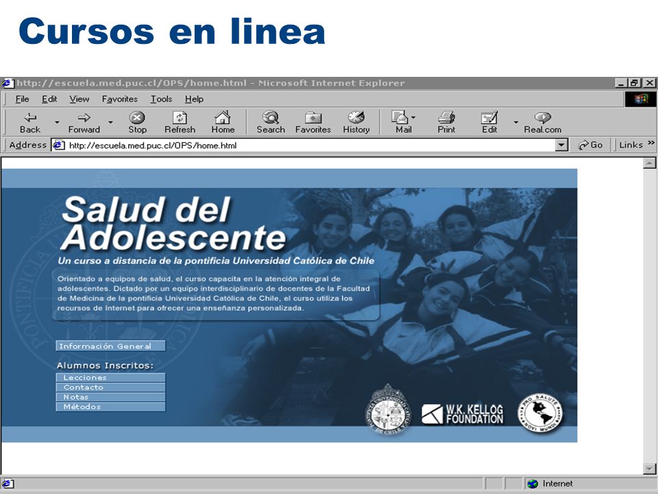 Cursos en linea