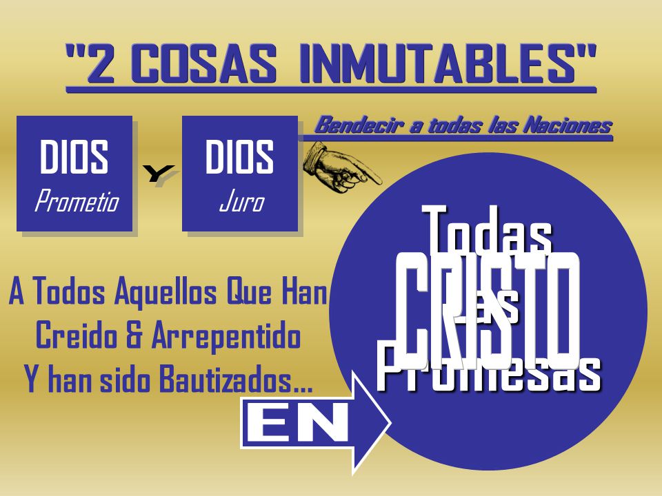 Bendecir a todas las Naciones A Todos Aquellos Que Han