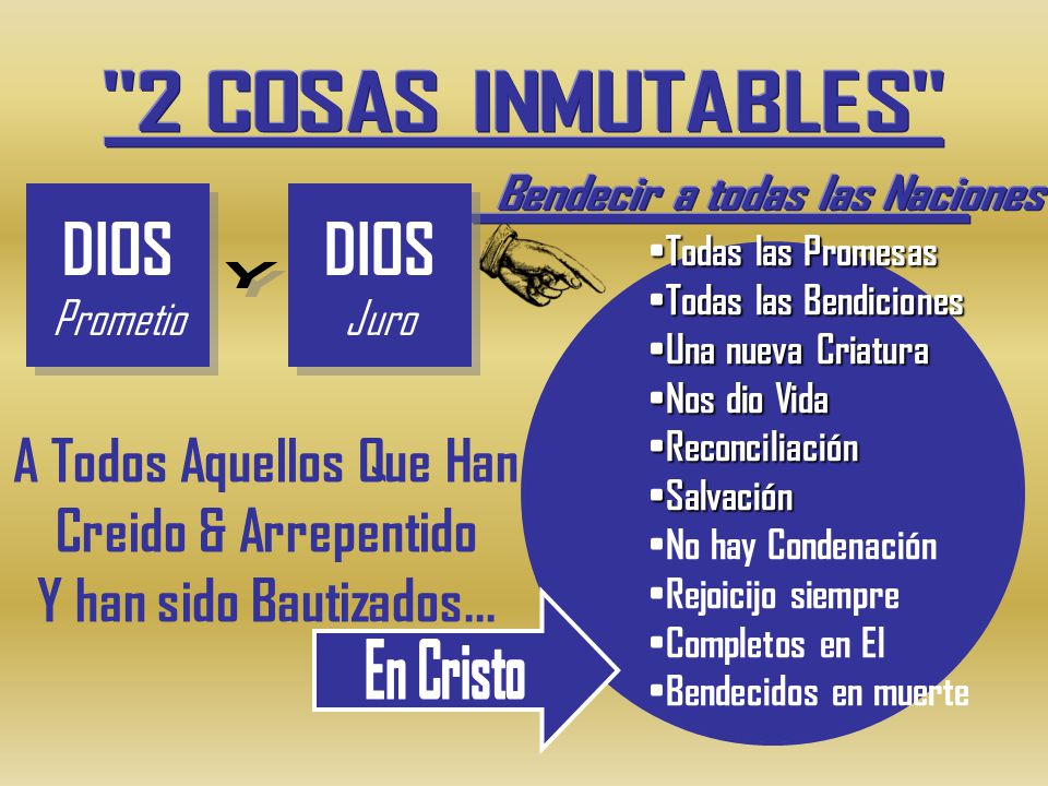 Bendecir a todas las Naciones A Todos Aquellos Que Han