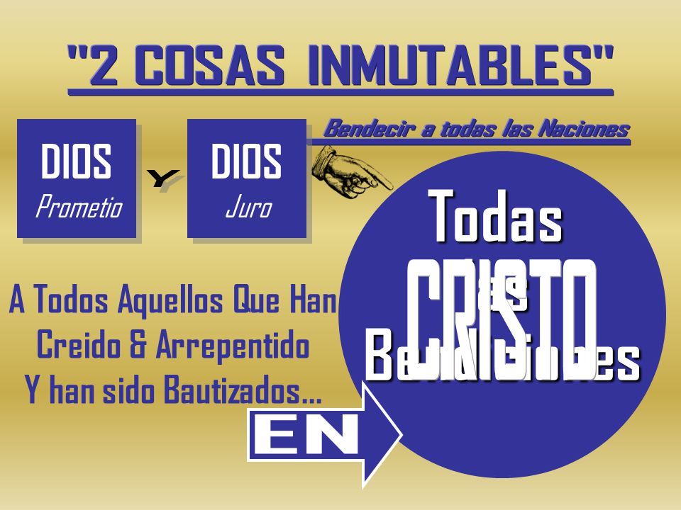 Bendecir a todas las Naciones A Todos Aquellos Que Han