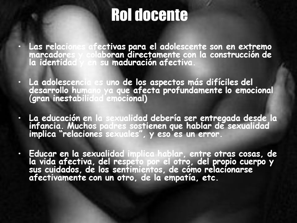 Rol docente
