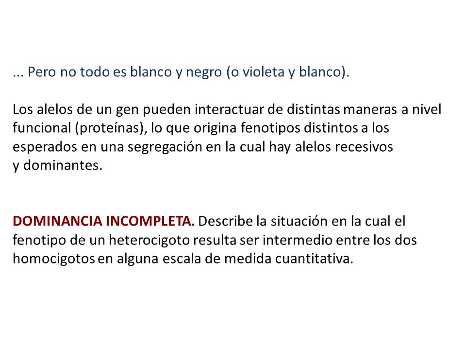 ... Pero no todo es blanco y negro (o violeta y blanco).