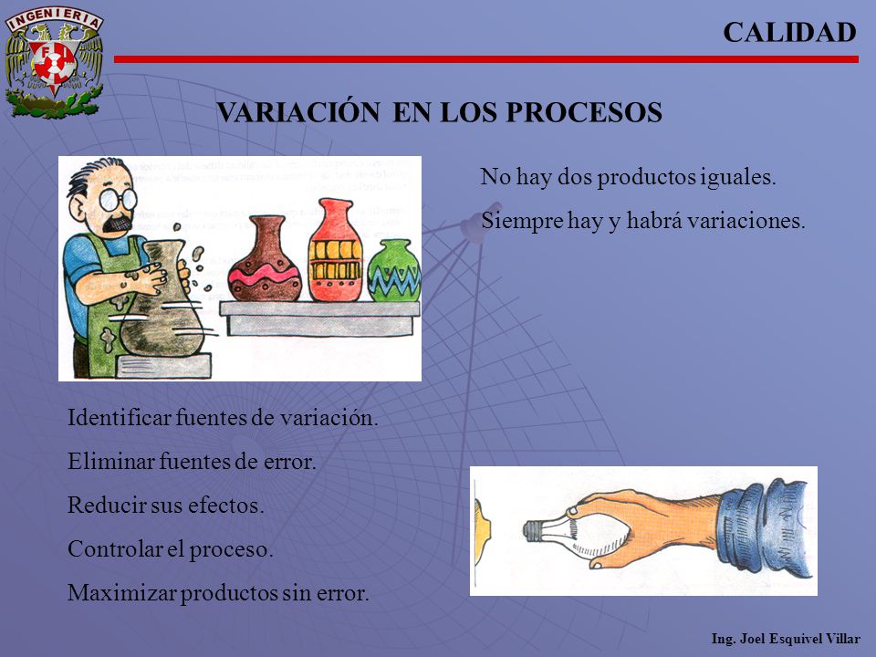 VARIACIÓN EN LOS PROCESOS