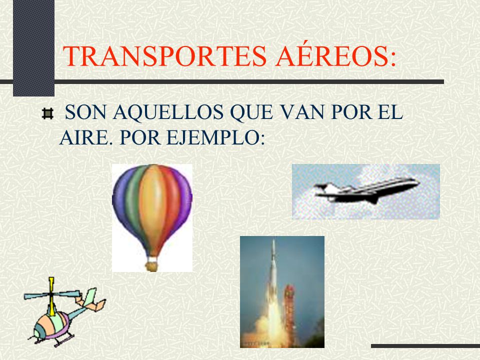 Los Transportes 2Âº Educacion Primaria Ppt Descargar El transporte aéreo estándar es estructuralmente. los transportes 2Âº educacion primaria