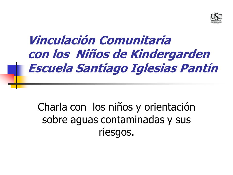 Vinculación Comunitaria con los Niños de Kindergarden Escuela Santiago Iglesias Pantín