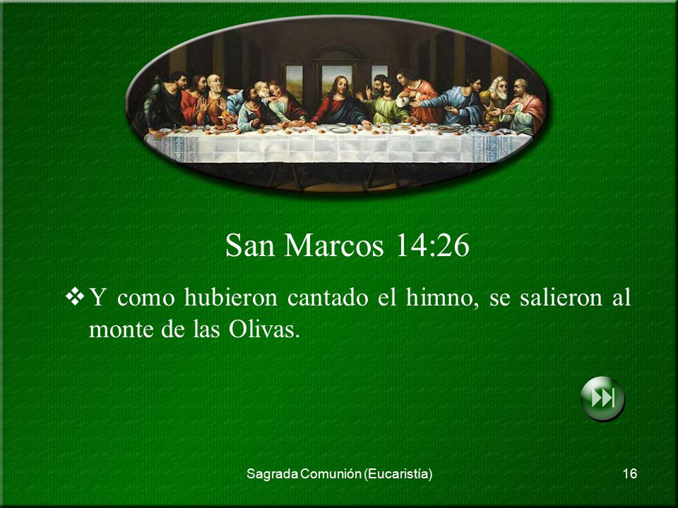 Sagrada Comunión (Eucaristía)