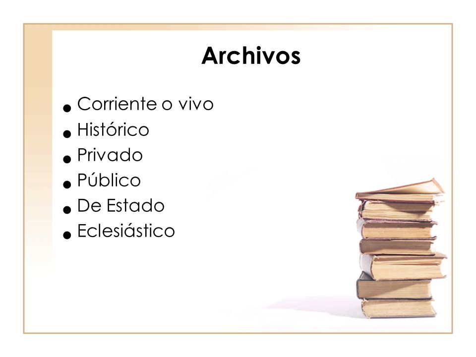Corriente o vivo Histórico Privado Público De Estado Eclesiástico