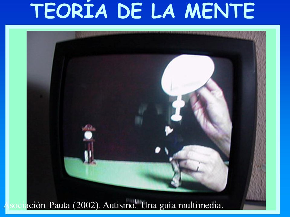 TEORÍA DE LA MENTE Asociación Pauta (2002). Autismo. Una guía multimedia.