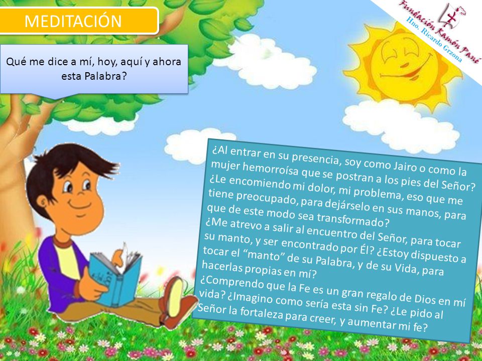 Qué me dice a mí, hoy, aquí y ahora esta Palabra