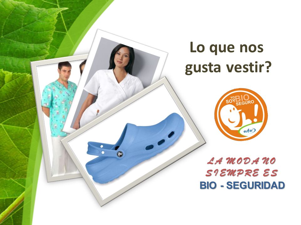 Lo que nos gusta vestir LA MODA NO SIEMPRE ES BIO - SEGURIDAD