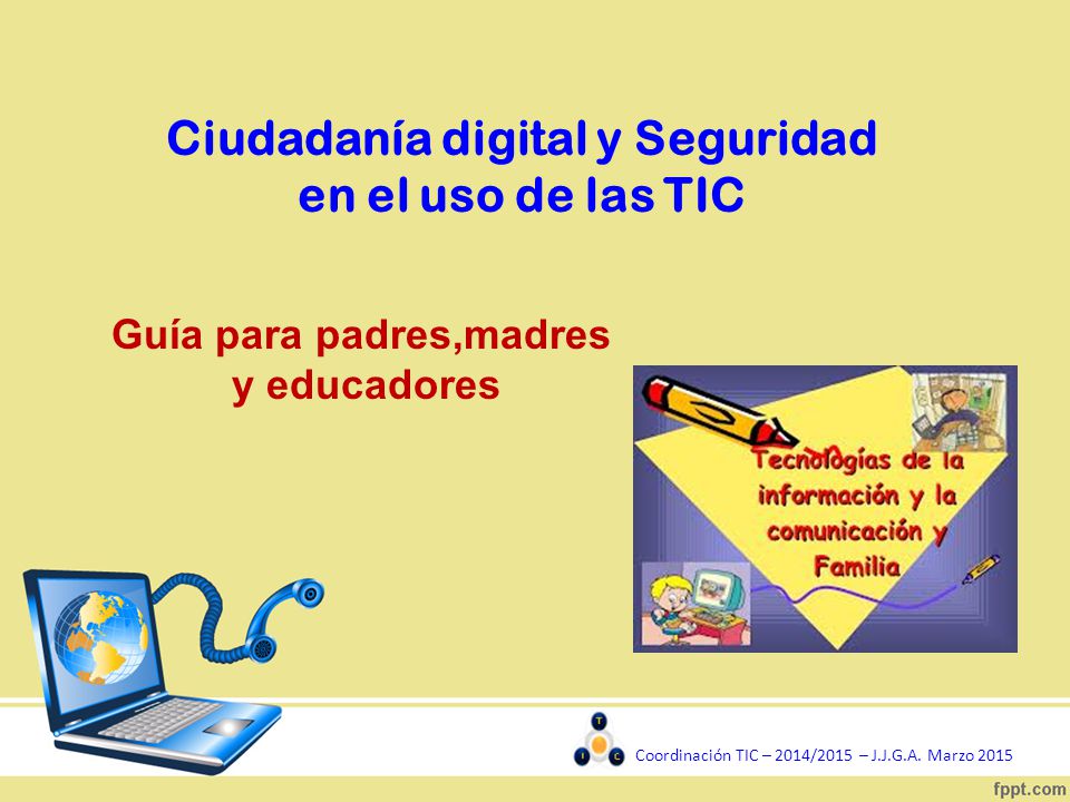 Ciudadanía digital y Seguridad en el uso de las TIC