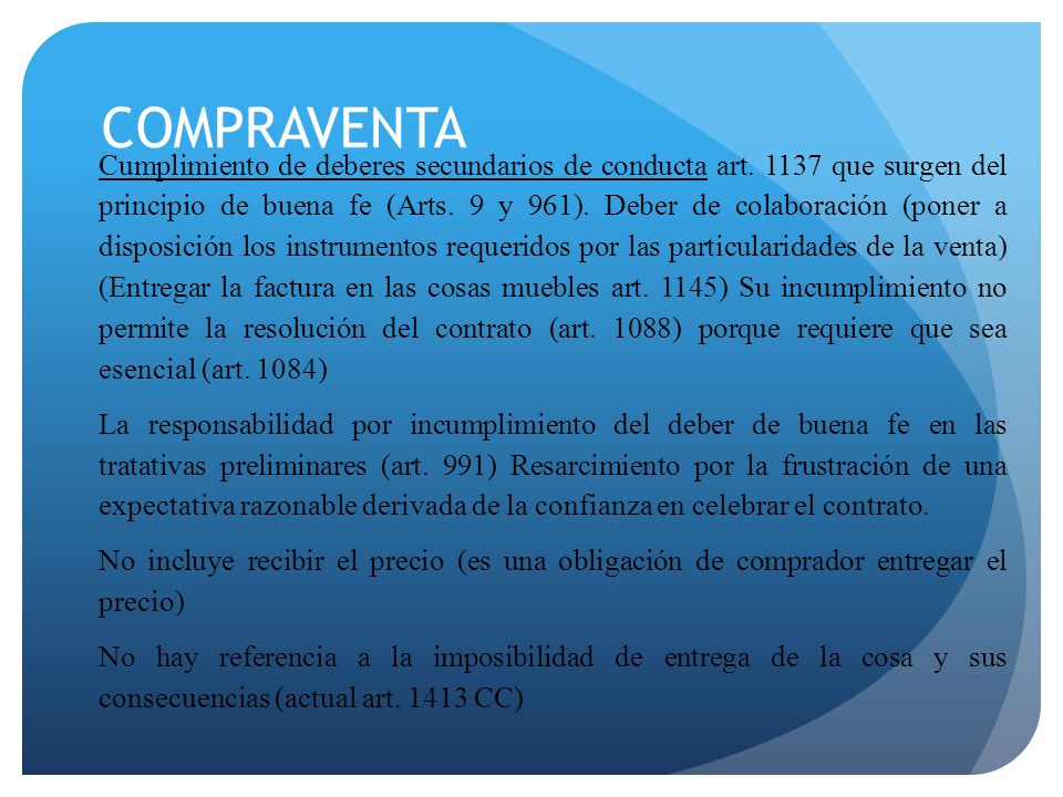 COMPRAVENTA