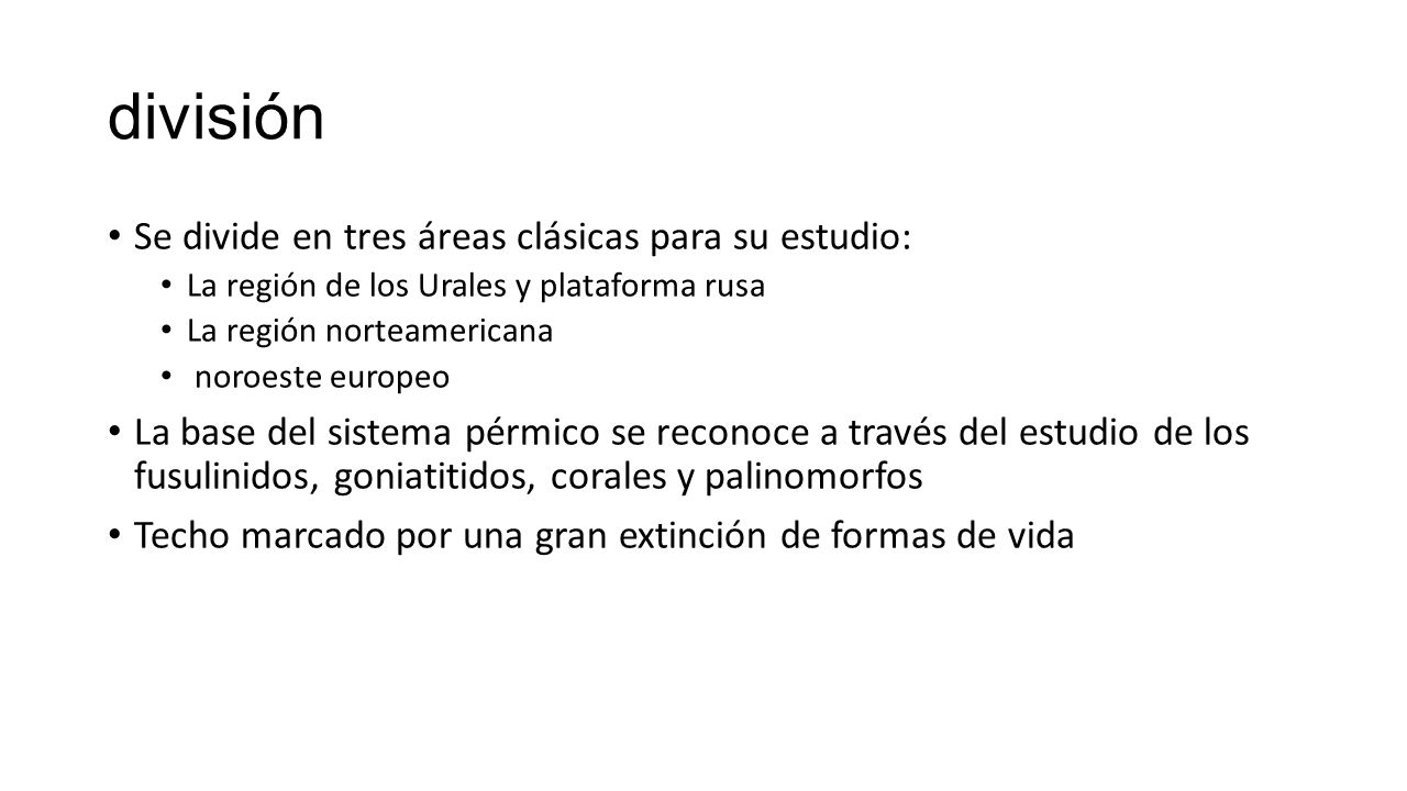 división Se divide en tres áreas clásicas para su estudio: