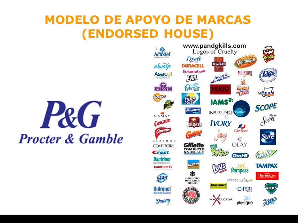 MODELO DE APOYO DE MARCAS (ENDORSED HOUSE)