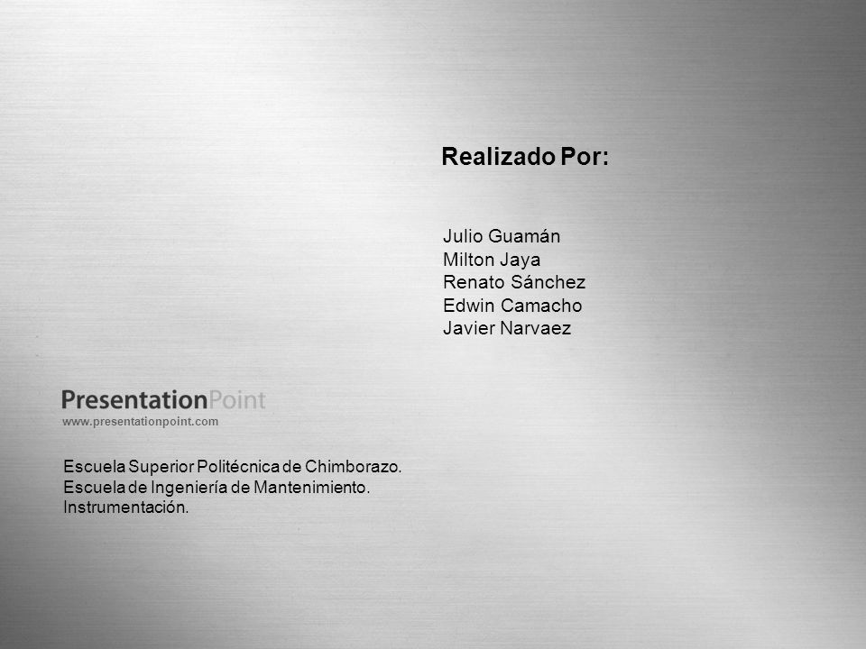 Realizado Por: Julio Guamán Milton Jaya Renato Sánchez Edwin Camacho